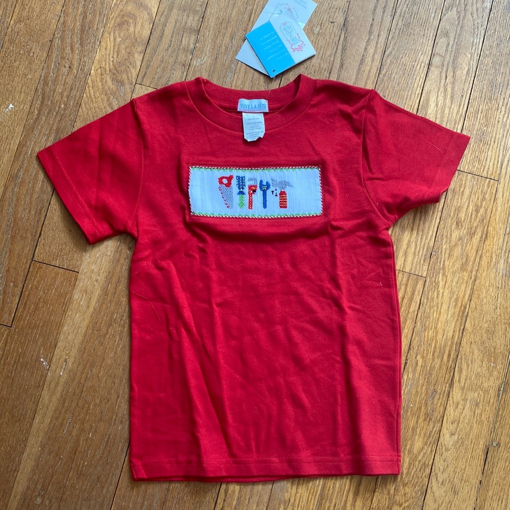 Vive La Fete Boys Smocked TShirt - 5